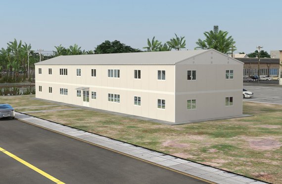 Escritório modular 558 m²