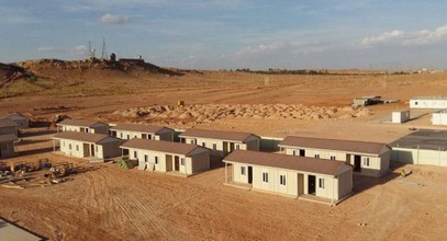 Projeto de habitacão pré-fabricada na  Argélia