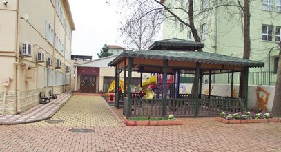 Um jardim de infância pré-fabricado foi estabelecido em Bursa pela Karmod