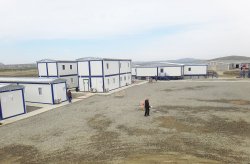 Edifícios pré-fabricados da Karmod no projeto Shahdeniz-2 no Azerbaijão
