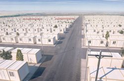 Projeto de habitação em contentores  para refugiados sírios