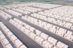 Projeto de habitação em contentores  para refugiados sírios